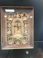 Kunstwerk aus Olivenbaum 