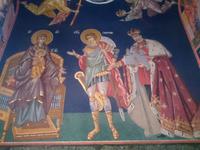 Oplenac - Fresko in St.Georg Kirche