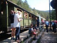 Mokra Gora - Sargan  8-Eisenbahn - Pause