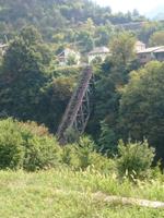 Jablanica - die Brücke aus dem II.WK (Nachbau)