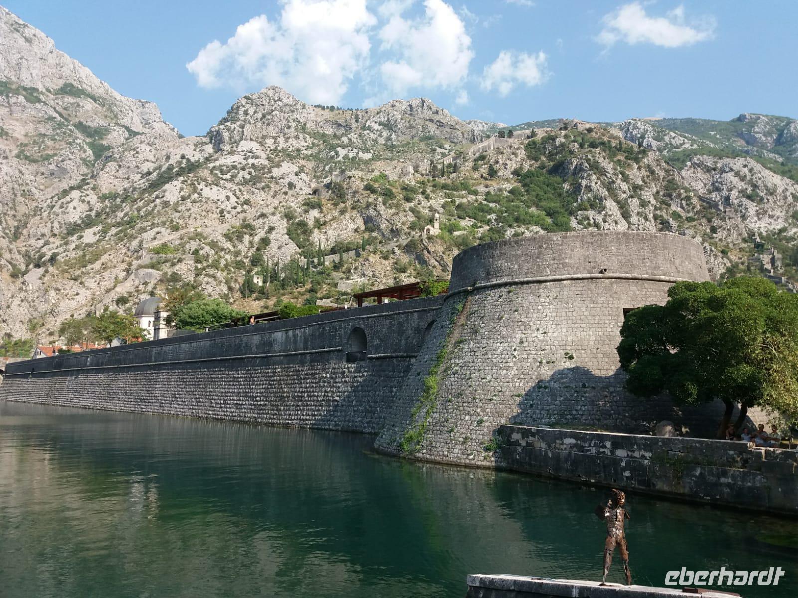 Kotor - Stadtsmauer