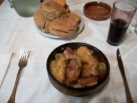 Serbische Bauernmahlzeit