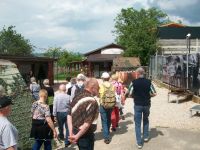 Eberhardt Gäste im Tunnelmuseum Sarajevo