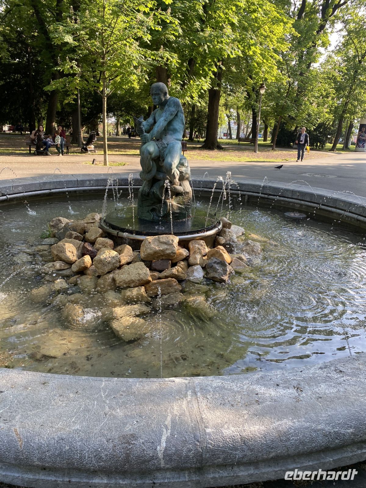 Im Park der Festung Kalemegdan