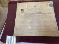 Mit diesem Schriftstück begann der I. Weltkrieg