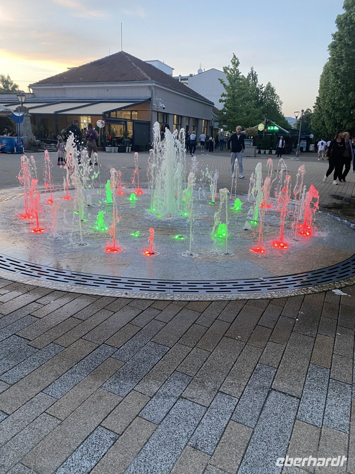 Brunnen im Park von Vrnjacka Banja