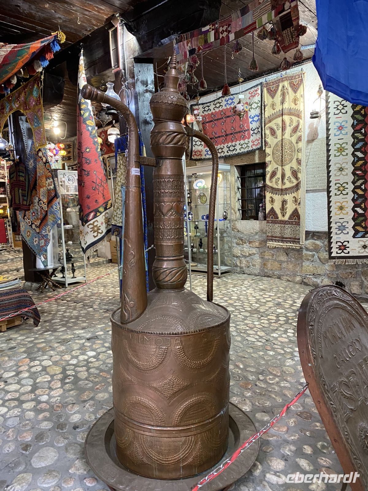 Früher eine Herberge, jetzt ein Geschäft