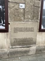 Ort des Attentats von Gavrilo Princip am 28.06.1914