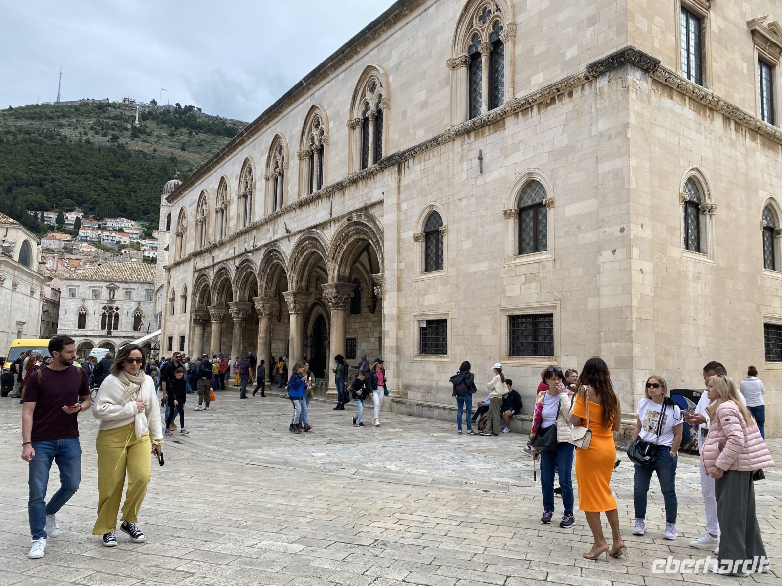 An der Kathedrale von Dubrovnik