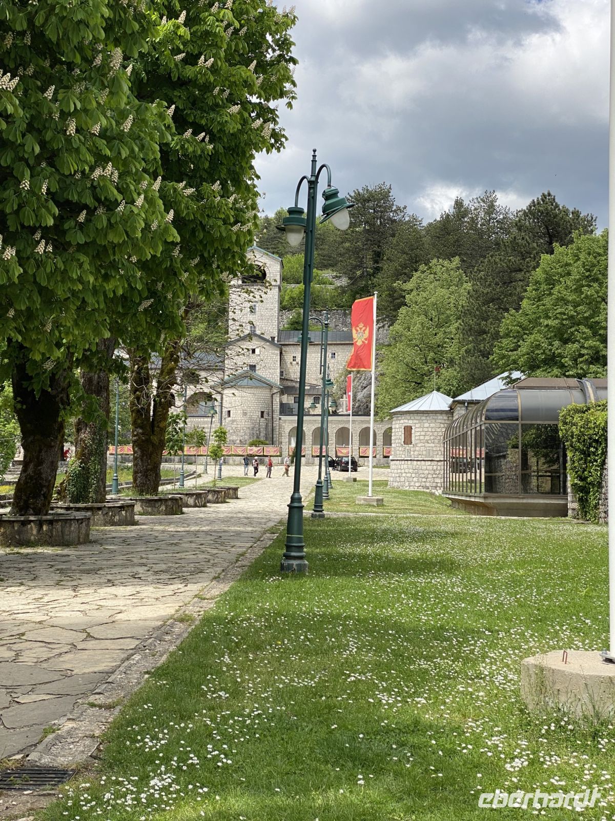 Schlossanlage in Cetinje, der ehemaligen Hauptstadt Montenegros