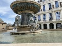 Brunnen im Stadtzentrum