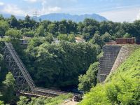 Brücke über die Neretva - für den Film gesprengt