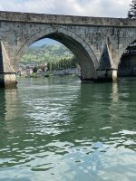 Brückenfahrt auf der Drina