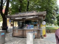 Ein interessanter Verkaufsstand - aber ohne Wurst