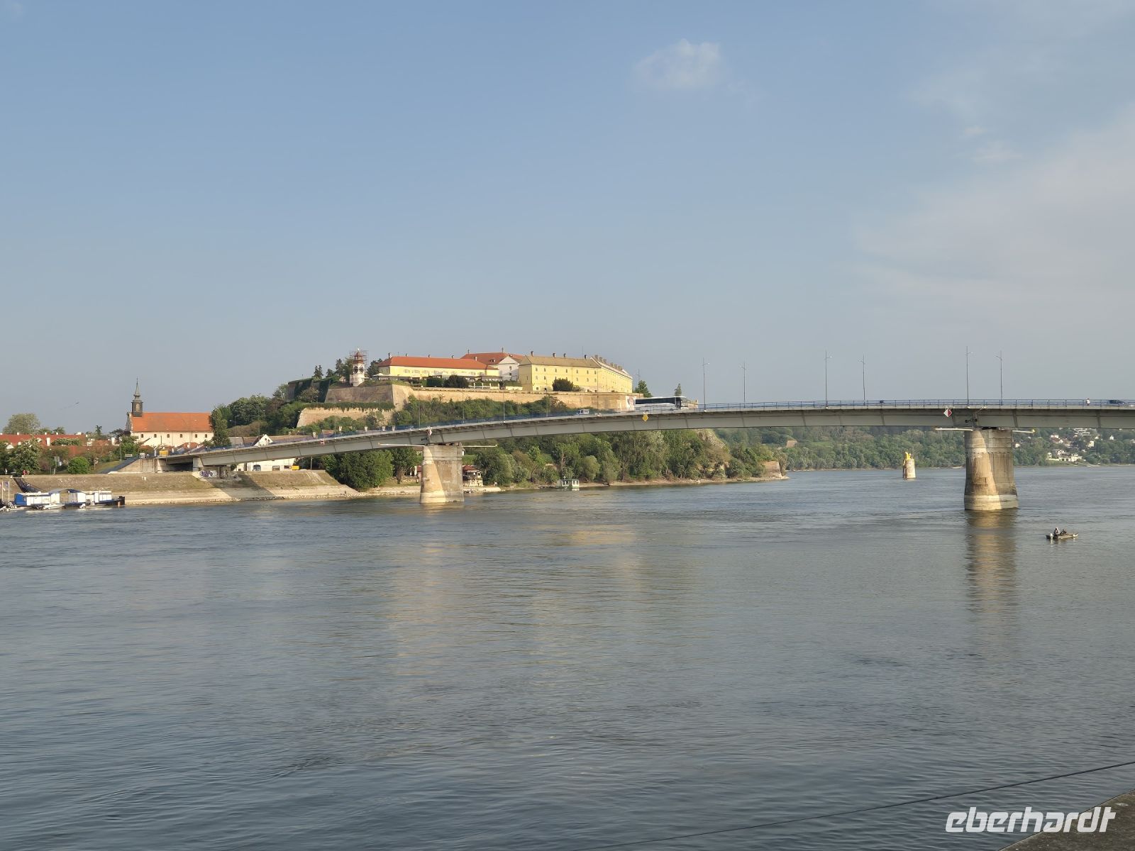 Tag 1 - Novi Sad - Eindrücke Stadtspaziergang (6) - Festung Petrovaradin mit Donau