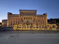 Tag 5 - Ankunft in Sarajevo - Rathaus