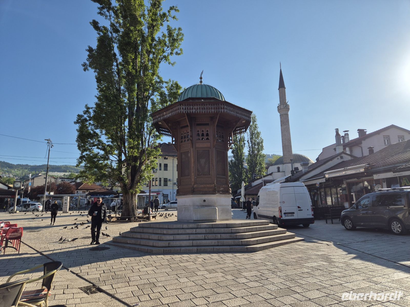 Tag 6 - Sarajevo - Stadtführung - Sebilj Brunnen