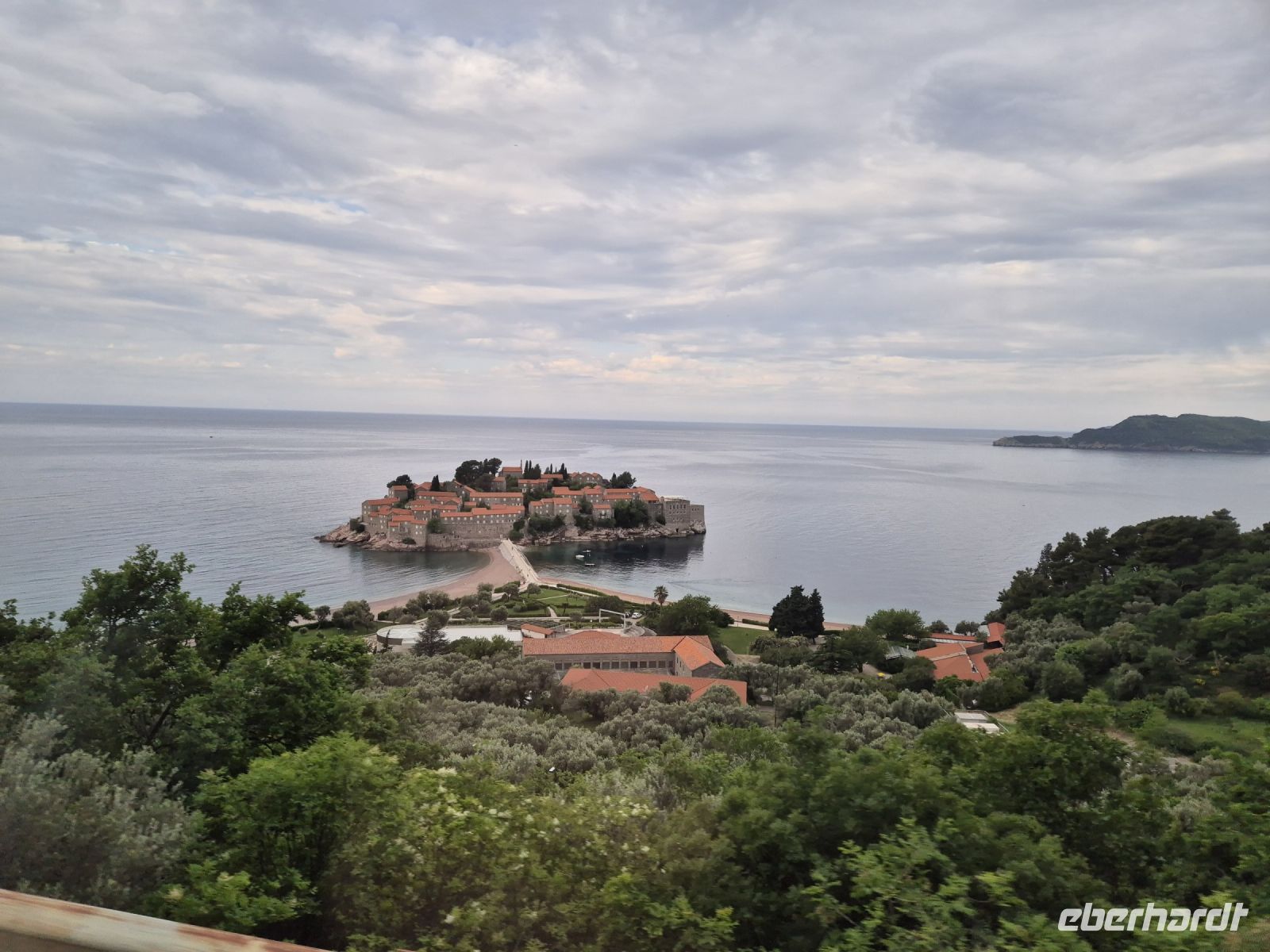 Tag 10 - Blick auf Sveti Stefan