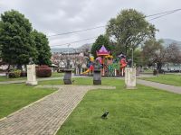 Tag 11 - Ohrid - Stadtbesichtigung  - Eindrücke (5) - Die Liebe der Nordmazedonier zu Denkmälern