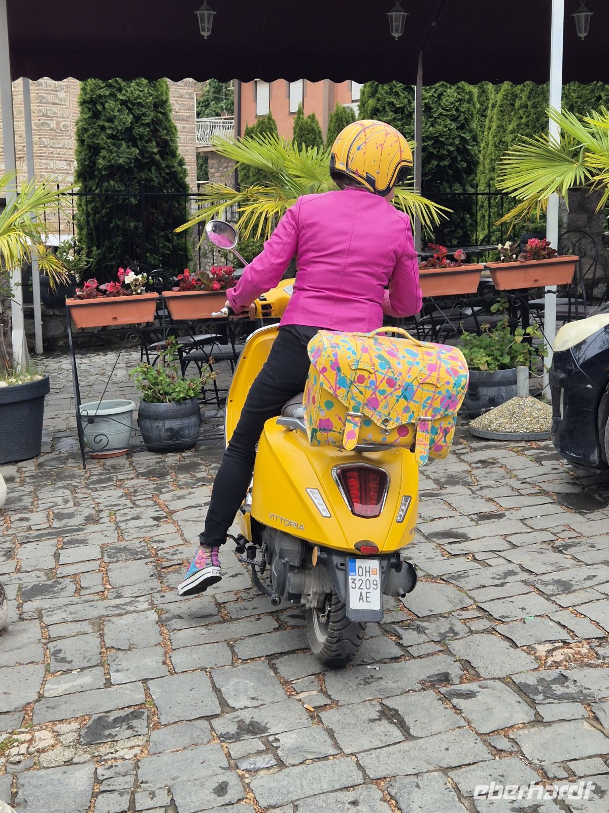 Tag 11 - Ohrid - Stadtbesichtigung  - Eindrücke (17) - Farbtupfer