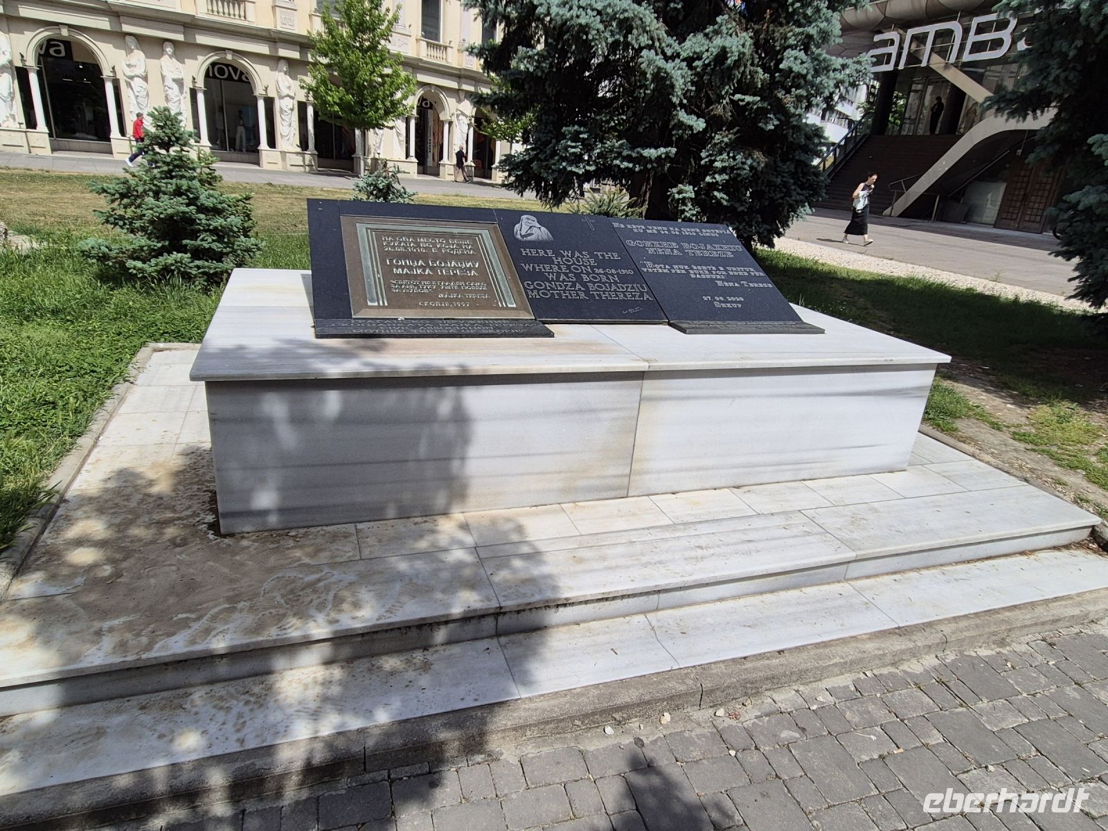 Tag 12 - Skopje - Stadtführung - Eindrücke (30) - Geburtsort von Mutter Teresa