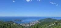 Küstenpanorama Budva und Adria (3)