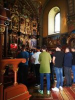 Ein Trauerfeier in der Kirche.... Sremski karlovci