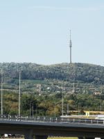 Im Hintergrund  Berg Avala mit dem Turm