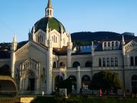 die ersten Schmuckgebäuden von Sarajevo