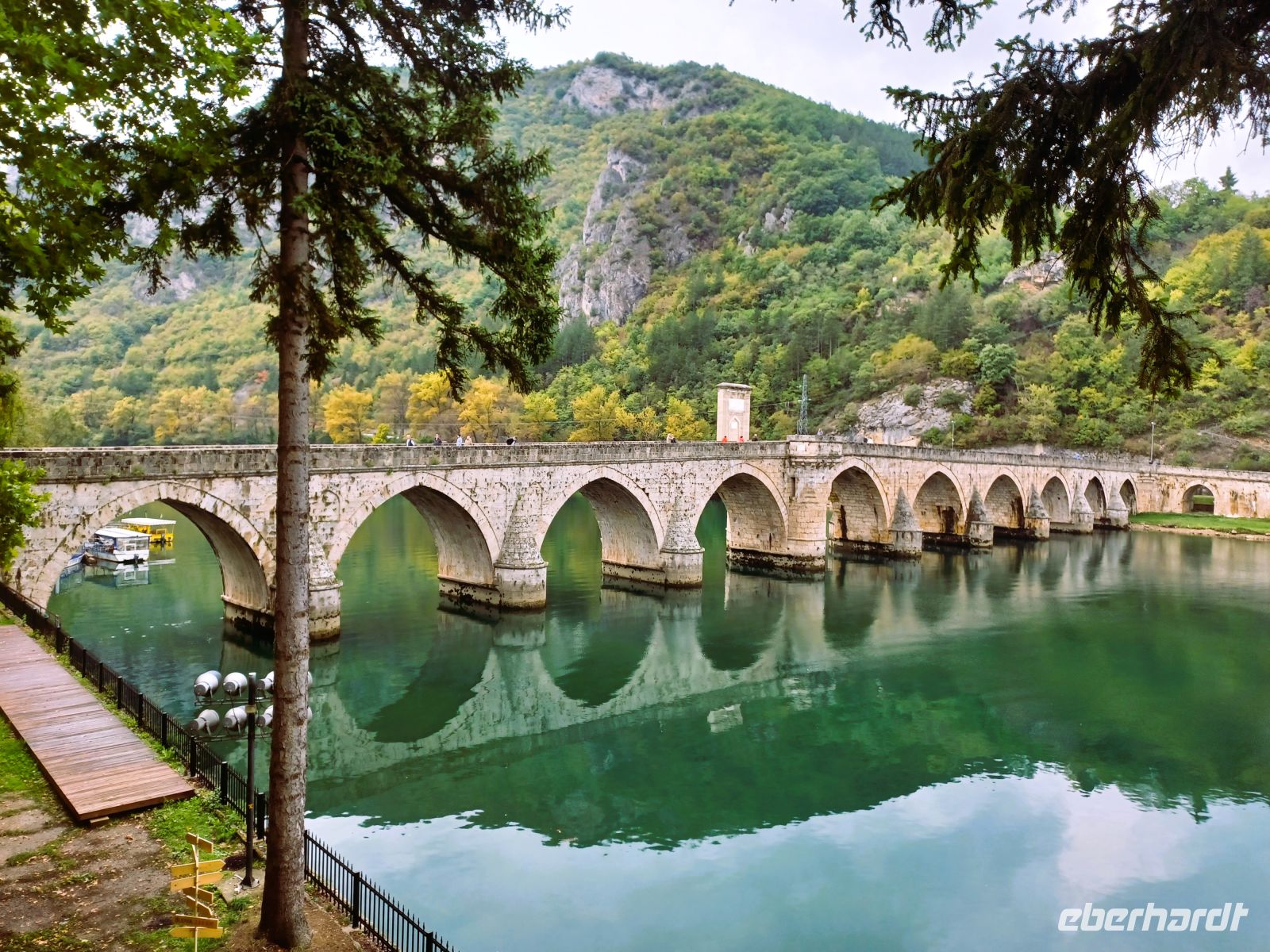 Die Brücke über die Drina
