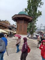 Sarajevo, Bascarsija mit Brunnen Sebilj