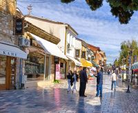 Ohrid, Fußgängerzone