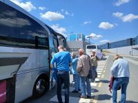Wir werden von unserer örtlichen Reiseleiterin Bogdanka in Empfang genommen &ndash; &copy; Wolfgang Eckert (Eberhardt TRAVEL)