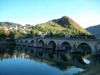 Visegrad, die Brücke über die Drina