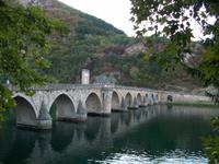 Visegrad, die Brücke über die Drina