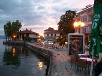 Abendessen in Ohrid