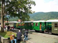 Fahrt mit der Sargan- Bahn