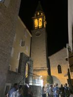 Am Abend in Budva