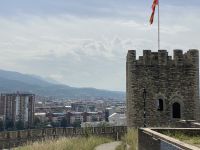 Blick auf Skopje