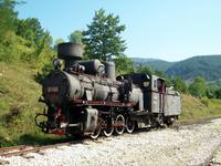 Die Sarganska Osmica- Fahrt mit der Museumsbahn