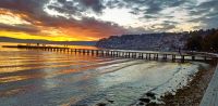 Ohrid am Abend