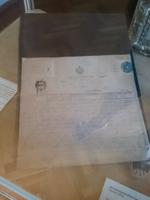 Oplenac - Museum Königshaus -Telegram:  Kriegserklärung von Österr.Ung. Mon. an Serbien 