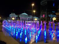 Skopje am Abend
