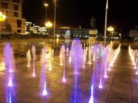 Skopje am Abend