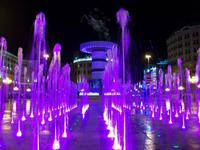 Skopje am Abend