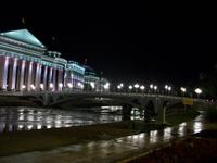 Skopje am Abend
