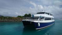 Überfahrt nach Praslin