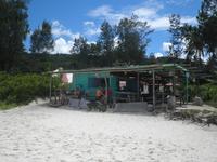 La Digue - Mittagessen am Strand