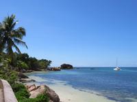 Strand auf Praslin