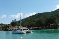 Katamaran zur Insel La Dique